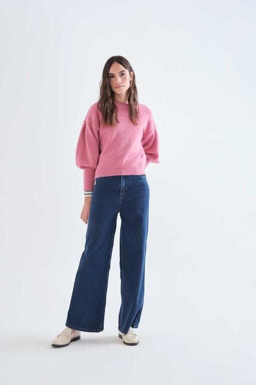 Compañía Fantástica_ Jersey básico rosa - Imagen 4