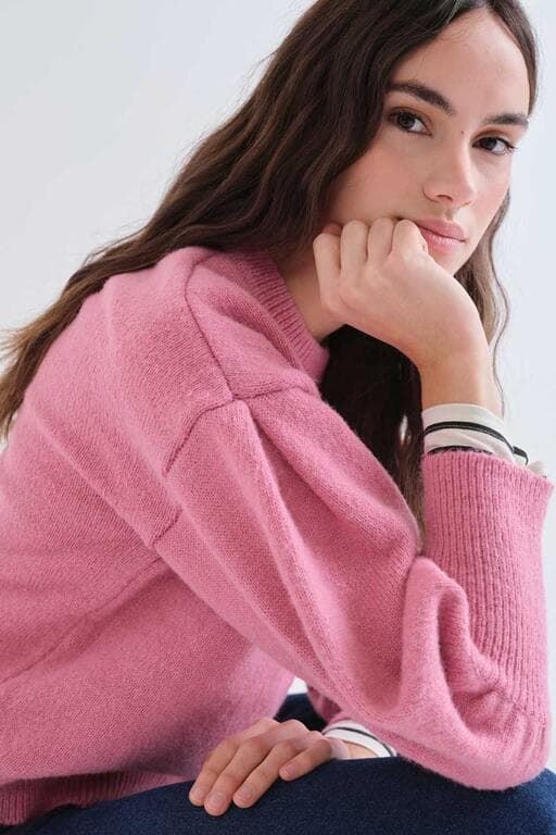Compañía Fantástica_ Jersey básico rosa - Imagen 5