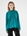 Compañía Fantástica_ Jersey evasé cuello alto verde - Imagen 1