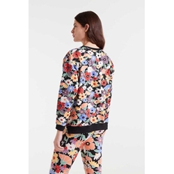 Compañía Fantástica_ Sudadera algodón estampado flores - Imagen 2