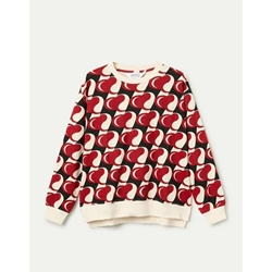 Compañía Fántastica_ Sudadera estampado Heart Attack - Imagen 2