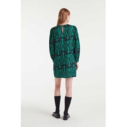 Compañía Fantástica_ Vestido corto con estampado Baroque - Imagen 2