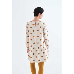 Compañía Fantástica_ Vestido corto estampado caracoles - Imagen 2