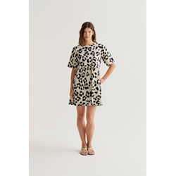 Compañía Fantástica_ Vestido corto estampado dalmatian - Imagen 2