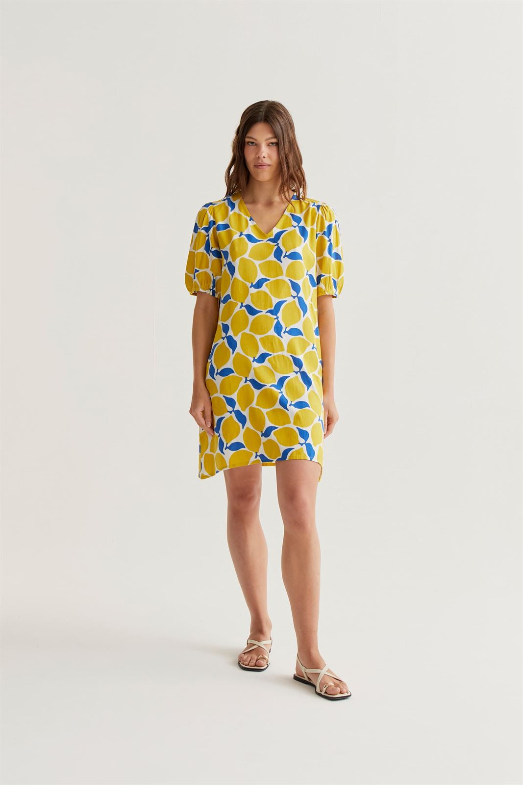 Compañía Fantástica_ Vestido corto estampado - Imagen 4