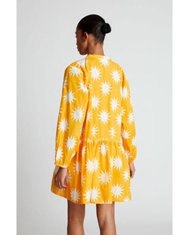 Compañía Fantástica_ Vestido corto manga larga Big Sun - Imagen 2