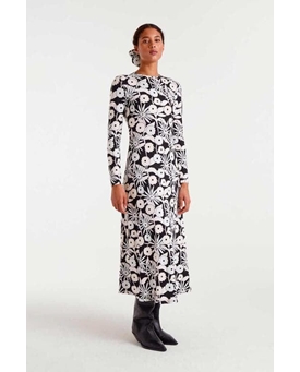 Compañía Fantástica_ Vestido estampado tofu - Imagen 1