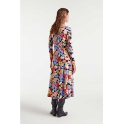 Compañía Fantástica_ Vestido midi con estampado Hampton big - Imagen 2