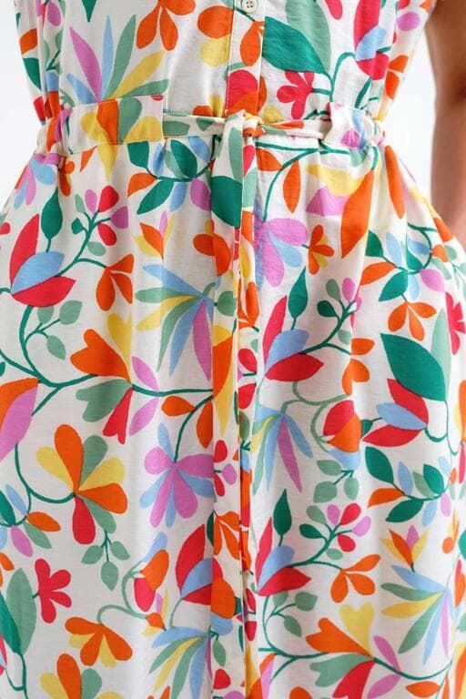 Compañía Fantástica_ Vestido midi con estampado Lotto - Imagen 3