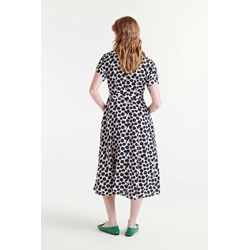 Compañía Fantástica_ Vestido midi con estampado terrazo - Imagen 2