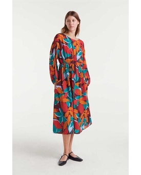 COMPAÑÍA FANTÁSTICA_ Vestido Midi Flowers10 - Imagen 1