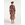 Compañía Fantástica_ Vestido midi marrón estampado flores - Imagen 2