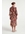 Compañía Fantástica_ Vestido midi marrón estampado flores - Imagen 2