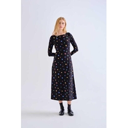 Compañía Fantática_ Vestido midi corazones Candy - Imagen 1