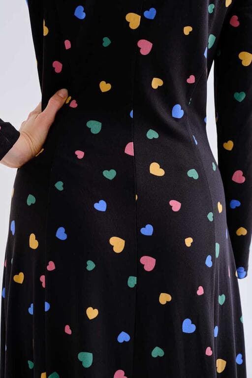 Compañía Fantática_ Vestido midi corazones Candy - Imagen 3