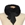Cuello lazo peluche negro - Imagen 1