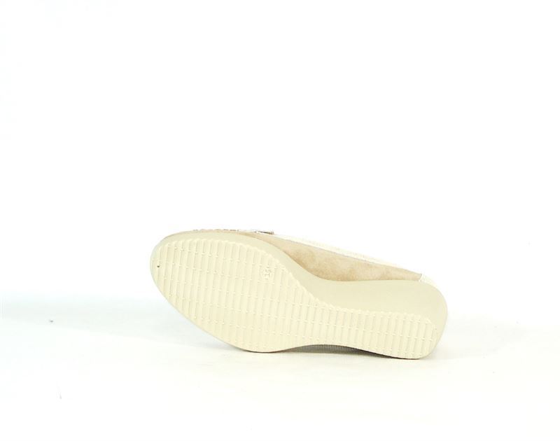 Descanflex- Zapato cuña beige - Imagen 5
