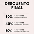 Descuento 40% - Llevando 2 artículos