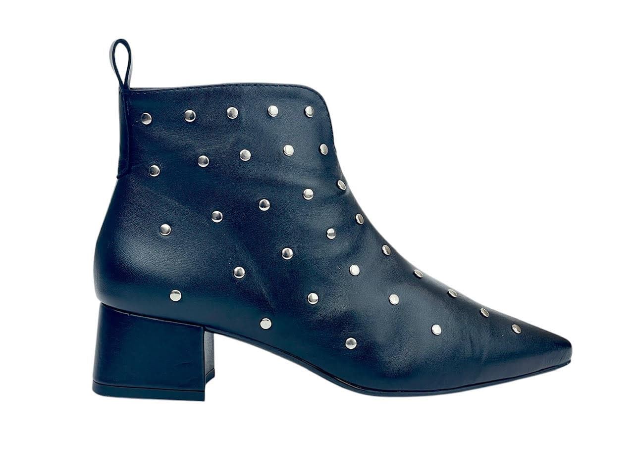 Desiree_ Botín tachuelas negro - Imagen 1