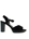 Desireé_ Sandalia suede negro tacón - Imagen 1