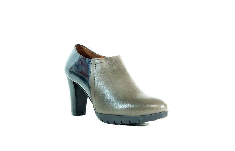 Desireé- Zapato tacón gris mujer - Imagen 1