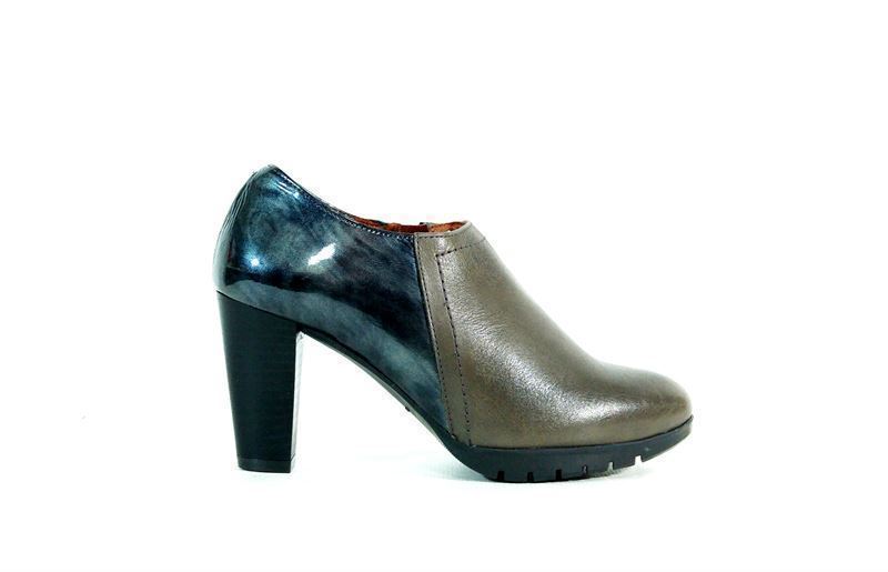 Desireé- Zapato tacón gris mujer - Imagen 2