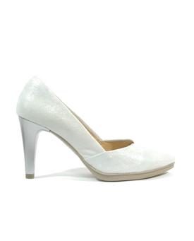 Desireé_ Zapato tacón plateado - Imagen 2