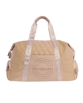 Don Algodón_ Bolsa de viaje beige - Imagen 1