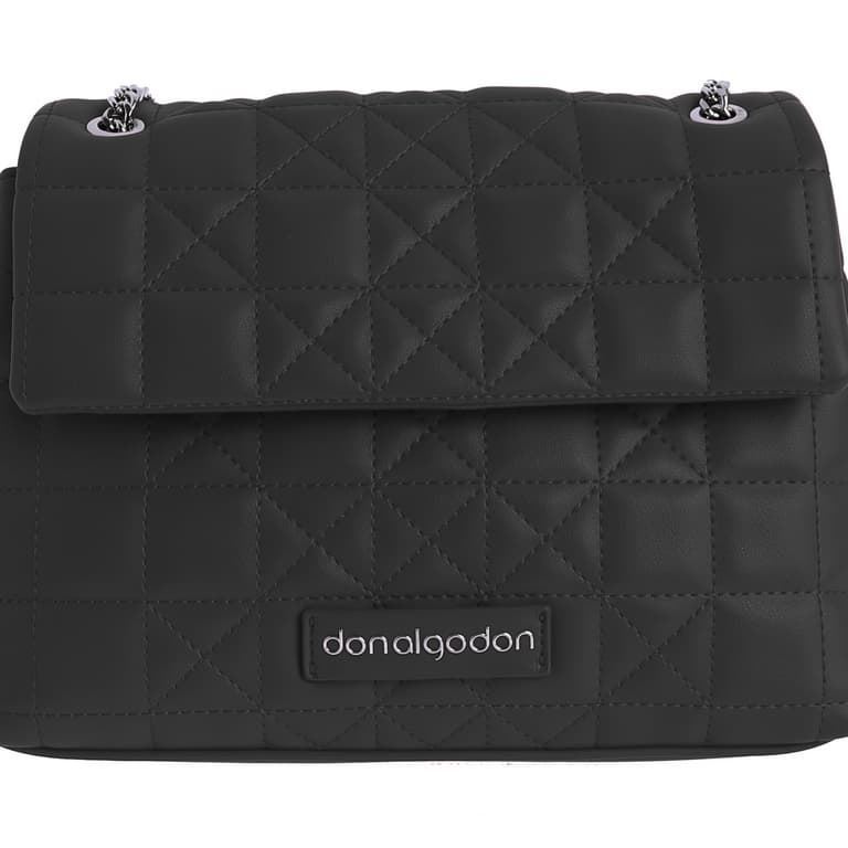 Don Algodón_ Bolso acolchado negro - Imagen 4