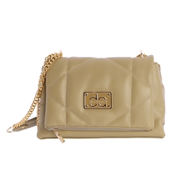 Don Algodón_  Bolso bandolera acolchado beige - Imagen 1