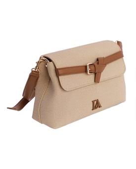 Don Algodón_ Bolso bandolera en color beige - Imagen 1