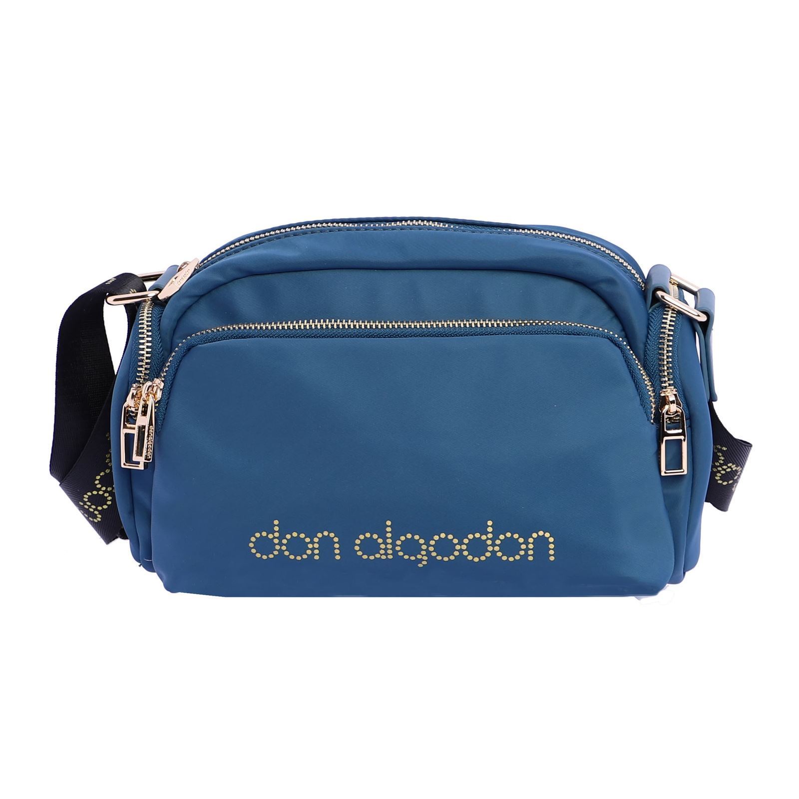 Algodón_ Bolso bandolera Luana azul