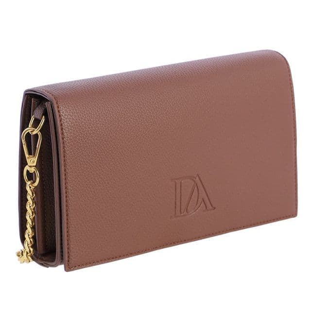 Don Algodón_ Bolso bandolera marbella en marrón - Imagen 2