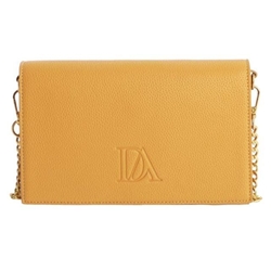 Don Algodón_ Bolso bandolera marbella en mostaza - Imagen 1