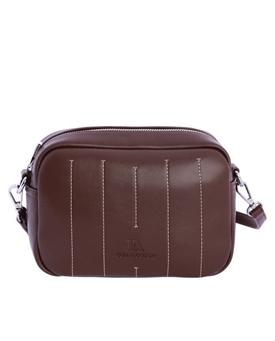 Don Algodón_ Bolso bandolera negro/marrón - Imagen 1