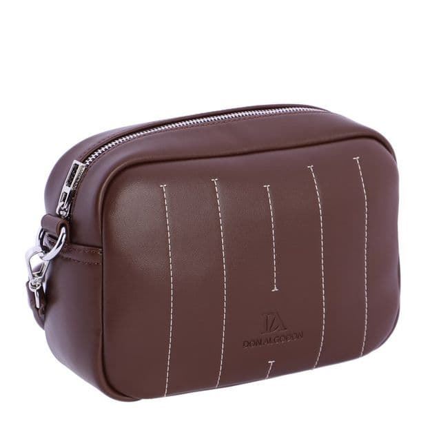 Don Algodón_ Bolso bandolera negro/marrón - Imagen 2