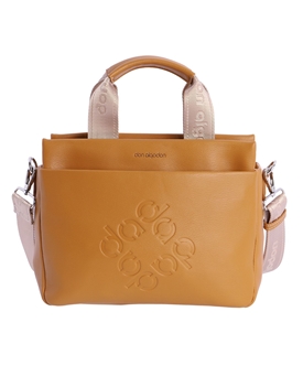 Don Algodón_ Bolso color cuero - Imagen 1