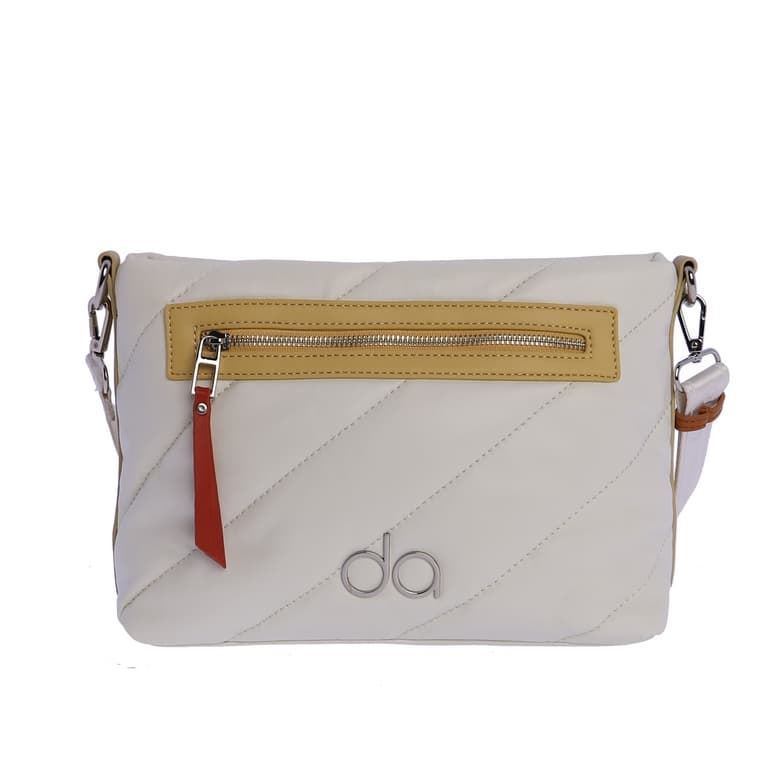 Don Algodón_ Bolso de bandolera en blanco - Imagen 1