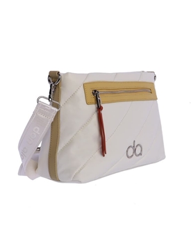 Don Algodón_ Bolso de bandolera en blanco - Imagen 2