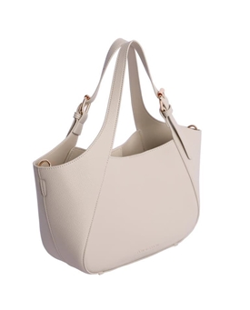 Don Algodón_ Bolso de mano en color beige - Imagen 1