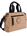 Don Algodón_ Bolso de mano y bandolera de nylon en beige - Imagen 2