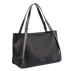 Don Algodón_ Bolso hombro negro - Imagen 1