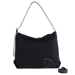 Don Algodón_ Bolso hombro negro - Imagen 1