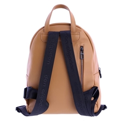Don Algodón_  Bolso mochila color cuero - Imagen 2
