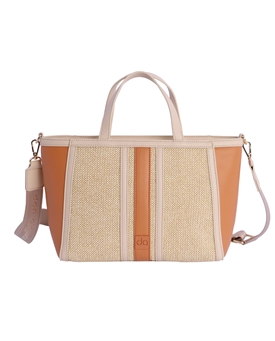 Don Algodón_ Bolso rafia mano - Imagen 1