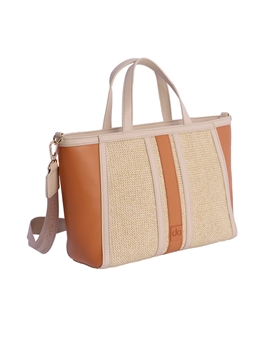 Don Algodón_ Bolso rafia mano - Imagen 2