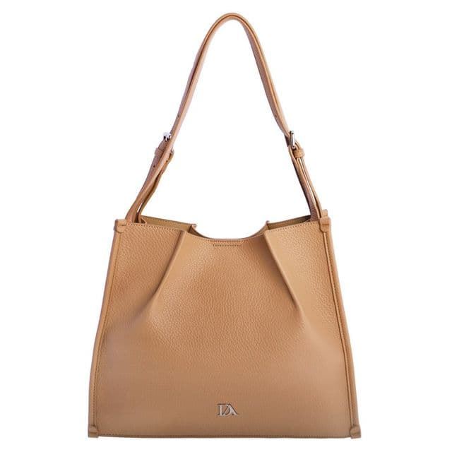 Don Algodón_ Bolso shopper lucca beige - Imagen 1