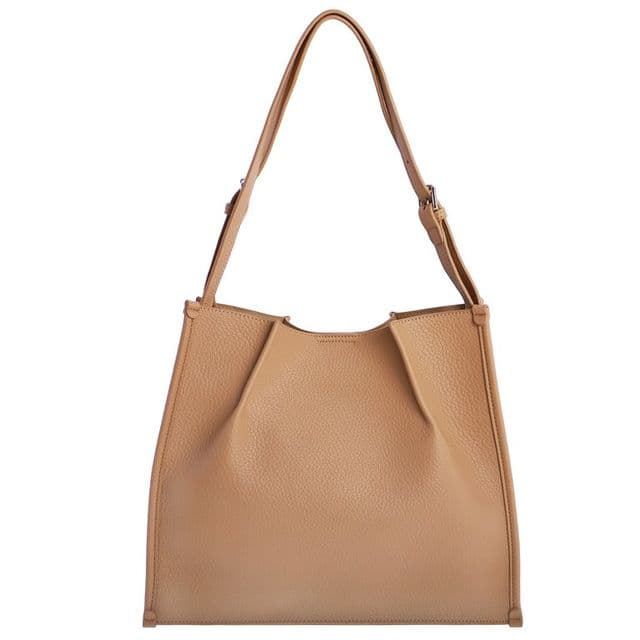 Don Algodón_ Bolso shopper lucca beige - Imagen 3