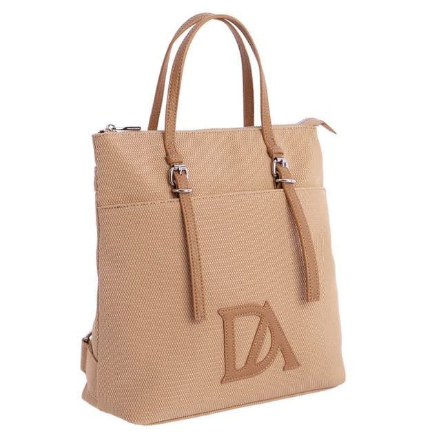 Don Algodón_ Bolso tipo mochila en camel - Imagen 2