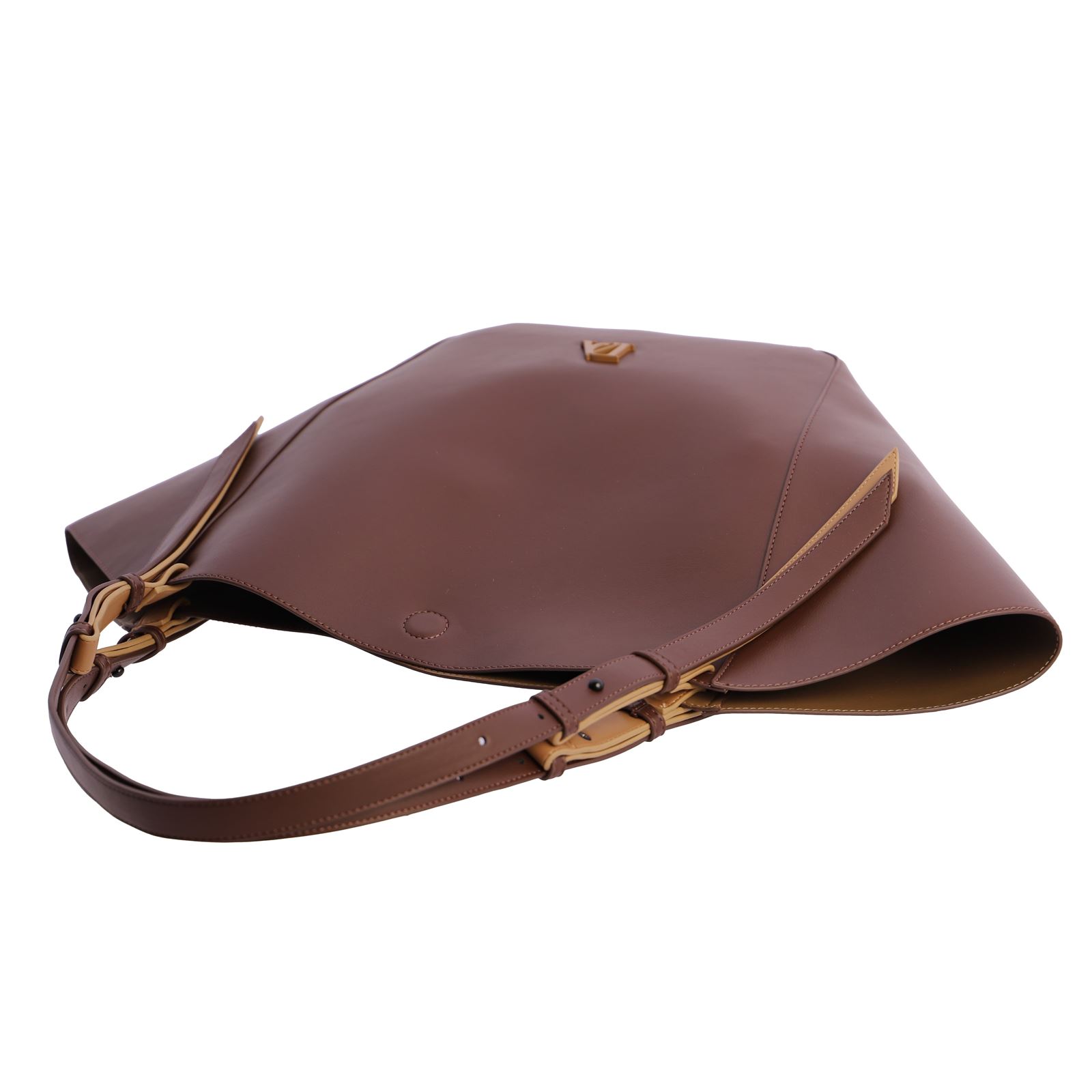 Don Algodón_ Bolso tipo shopper marrón - Imagen 5